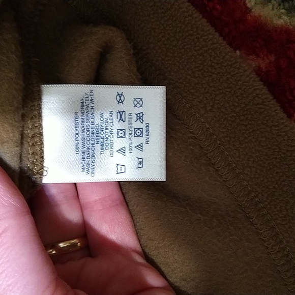 Lands' End Lightweight Pullover Polartec Fleece - Picture 5 of 6